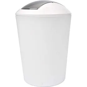 Meilleurs prix pour douceur d intérieur Poubelle Flic Flac (5.6 L) Vitamine Sdb Blanc Uni Blanc Poubelle