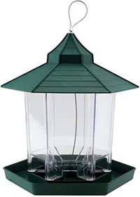 Meilleurs prix pour Mangeoire Oiseaux Exterieur Mangeoire Oiseaux Suspendue Mangeoire à Oiseaux à cône Transparent