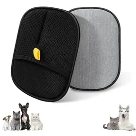 Comparer les prix de Gant anti-poils animaux - OKZ - Lot de 2 - Double face - Épilation efficace - Réutilisable - Maille respirante