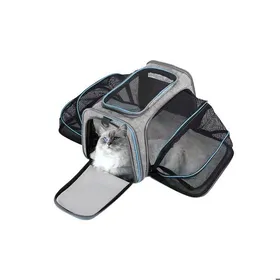 Comparer les prix de Sac de transport pour chiens et chats - IGTOPS - Pliable, extensible - Gris - animaux jusqu'à 8kg