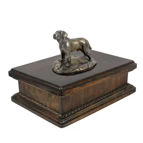 Comparer les prix de Urne commémorative personnalisée pour cendres de chien - ART-DOG - 245x29x21cm - 5L - Labrador Retriever