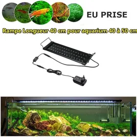 Meilleurs prix pour Rampe LED Aquarium - TEMPSA - 40cm - Blanc Froid - Gradation continue - Perles de lampe LED 2835SMD Blanc Froid