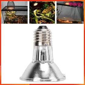 Comparer les prix de AKOZON Lampe UVA+UVB E27 50W pour reptiles (tortues lézards) - chauffage et bronzage