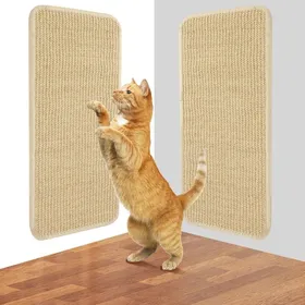 Comparer les prix de Tapis Griffoir pour Chat2 Grattoir Chat de 50x25CM.Tapis Griffoir Chat en Tapis SisalGriffoir Chat Canapé est résistant à lusure