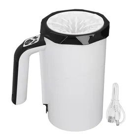 Meilleurs prix pour Nettoyeur automatique de pattes de chien portable fendu manuel rechargeable puissant pour chiens de taille moyenne et grande
