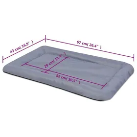 Meilleurs prix pour Matelas pour chiens Taille L Gris_2 ans garantie_64796