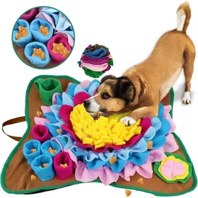 Meilleurs prix pour Tapis de fouille Chien  pour Petits et Grands ChiensMarron JauneUISAVE