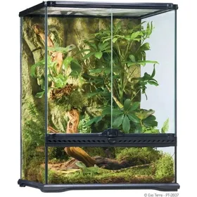 Comparer les prix de Exo Terra - Terrarium en Verre pour Reptile - 45x45x60cm