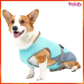 Meilleurs prix pour Akozon Gilet de refroidissement pour chien Gilet rafraîchissant pour chien veste rafraîchissante animalerie blouson Bleu clair S