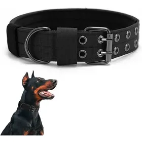 Meilleurs prix pour Collier chien tactique - XVX - Nylon réglable noir - Taille moyenne et grande - Confort optimal