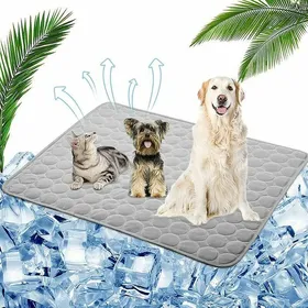 Comparer les prix de Tapis Rafraîchissant pour Chien et Chat – 70x55 cm Fraîcheur Instantanée en Été