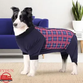 Meilleurs prix pour FYDUN combinaison de récupération pour grand chien Combinaison de récupération pour chien extensible animalerie carde