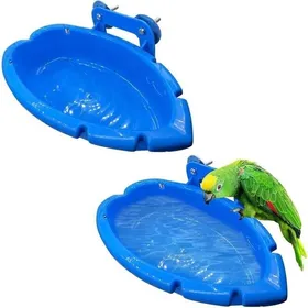 Meilleurs prix pour Lot de 2 Baignoires pour Oiseaux Boîtes de Bain pour Cages de Perruches et Cockatiels .
