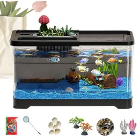 Meilleurs prix pour Kit de démarrage daquarium Complet avec éclairage LED et Filtre – Paysage