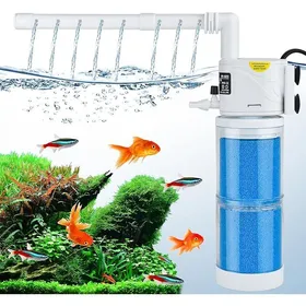 Comparer les prix de 5 in 1 Pompe Aquarium 60L 100 Litres Filtre Pompes et Filtres Filtration eau Poisson aquarium Tortue Intérieur Terrarium