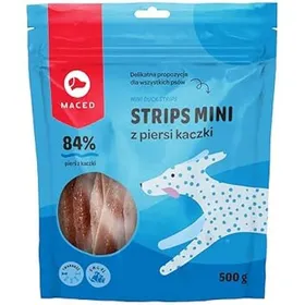 Comparer les prix de Friandise - MACED - Strips Mini - Canard - 500g - Délicatesse saine et nutritive