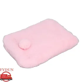 Comparer les prix de FYDUN Coussin en peluche pour animaux de compagnie Tapis En Peluche Doux Et Chaud Pour Chien Grand Tapis De animalerie sac Rose L