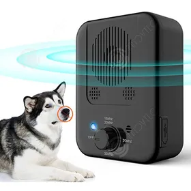 Comparer les prix de INN Anti aboiement chien ultrason 1500mah 15-30khz 3 vitesses réglage IPX4 étanch USB anti-aboiement avec capteur sonore et crochet