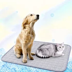Meilleurs prix pour Virex® Gris 100*150cm Tapis Rafraîchissant pour Chien Auto-Refroidissant – Coussin Rafraîchissant Été en Matériau Non Toxique et Dou