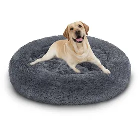 Meilleurs prix pour Riossad Lit pour chien Panier pour chien Couchage pour chien Coussin pour chien Lit pour chat 60cm Gris foncé