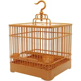 Meilleurs prix pour Cage à Oiseaux en Plastique avec gobelets dalimentation Cage de Voyage à Oiseaux Portable avec Crochet pour pinsons perruches