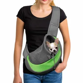 Comparer les prix de Sac de Transport pour Chat et Chien - Bandoulière/Épaule pour Animaux de Compagnie - Sling TransporteurL