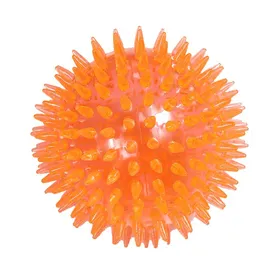 Comparer les prix de Jouet à mâcher pour chien - Phoesky - Caoutchouc TPR écologique - 6.5 cm - Orange - Voix intégrée - Utilisation molaire