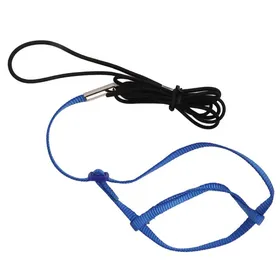 Meilleurs prix pour minifinker Laisse de harnais de perroquet Harnais pour perroquets laisse réglable pour oiseaux animalerie harnais Bleu roi XS