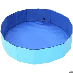 Comparer les prix de Piscine pliable pour chien 60x20cm PVC résistant été intérieur/extérieur