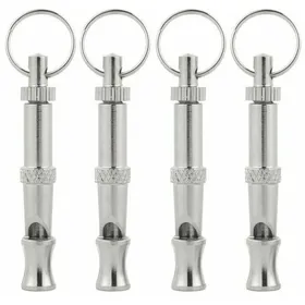 Meilleurs prix pour Sifflet anti-aboiements haute fréquence pour chien - Métal - Idéal pour lentraînement à lobéissance et les rappels - Lot de 4