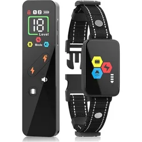 Meilleurs prix pour Collier anti-aboiements avec télécommande collier électrique pour chats portée 387 m étanche IP3.6 2 7 modes
