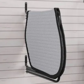 Comparer les prix de Support de tapis de selle 3 bras noir fer