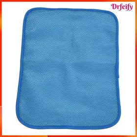 Meilleurs prix pour Tapis de refroidissement pour animaux - AKOZON - 29×38 cm - Auto-refroidissant - Sans eau ni congélation - Pliable Bleu