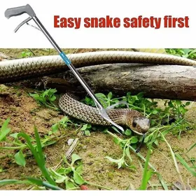 Meilleurs prix pour Pince à serpent pliable - OKZ® - Longueur 1 m - Acier inoxydable - Mâchoires larges - Ressort épais et allongé