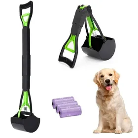 Comparer les prix de Pelle Ramasse Crottes Pliable pour Chien et Chat 80cm avec 90 Sacs Biodgradables pour Caca de Chien NoirPelle Noir SAC DE PROPRETE