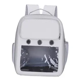 Comparer les prix de Sac à Dos de Transport pour Chien Espace pour Animaux De Compagnie Capsule Sac à DosSac de Transport ventilé pour Chien Gris