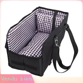 Comparer les prix de Garosa Siège dauto pour chien à console Console de siège de voiture pour chien Console centrale Portable animalerie sac Noir