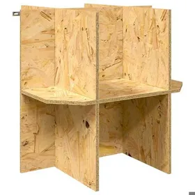 Meilleurs prix pour [1726617]boîte délevage Base de Terrarium Marron 50x50x50 cm OSBPoids:6.4 Kg