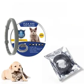 Comparer les prix de PASHASHOP Chat Collier Anti-Puces et Anti-Tiques - Protection 7à 8 mois