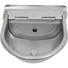 Meilleurs prix pour Abreuvoir inox auto pour bovins chevaux moutons. Vanne flotteur intégrée eau fraîche constante. Robuste et pratique.