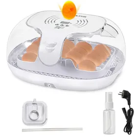 Meilleurs prix pour Riossad Couveuse Pour Volaille, Caille, Oie Canard, Pigeon,Digital Machine Livré avec lampe à oeufs 16 Oeufs Gris et blancCOUVEUSE