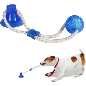 Meilleurs prix pour Jouet à ventouse pour chien corde interactive multifonction pour tirer mâcher