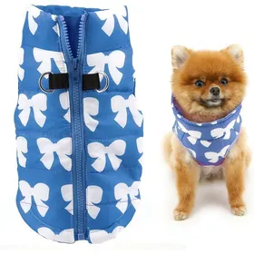 Meilleurs prix pour Manteau pour chien - Pull pour chienManteau dhiver imperméable - Anneau en D pour petits chiens et chats - Doublure pour chiot-L