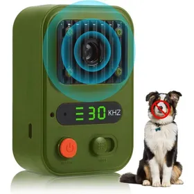 Meilleurs prix pour Dispositifs anti-aboiements à ultrasons pour chiens 10 m dispositifs de dissuasion automatiques rechargeables 3 modes bouch
