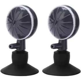Meilleurs prix pour Lot de 2 Pierres à air à Bulles rotatives réglables - Diffuseur doxygène avec ventouses - pour Aquariums - Pompe hydroponique