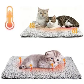 Comparer les prix de Tapis chauffant pour chat - Panier chauffant pour chat - Lit auto-chauffant pour chat - Lavable - Chaud - Sans électricité