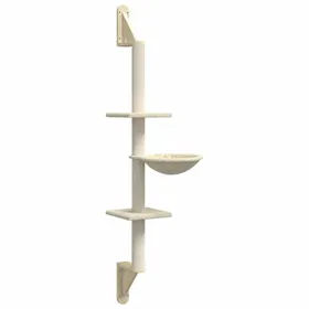 Meilleurs prix pour Arbre à chat - Solide&Luxe - tour à griffer chat - Crème - 1425 cm（11398）