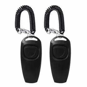 Meilleurs prix pour Lot de 2 sifflets à clic pour chien pour lentraînement sifflet pour chien qui arrête daboyer nouvelle version améliorée 2 en 1