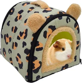 Meilleurs prix pour Niche douillette - KCVV - Vert - Coussin amovible - Pour petits animaux - Confort optimal