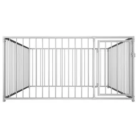 Comparer les prix de （SOLDES SEPT)Parc à Chiot - Enclos Grande Taille Chenil dextérieur pour chiens 200 x 200 x 100 cm &1764120